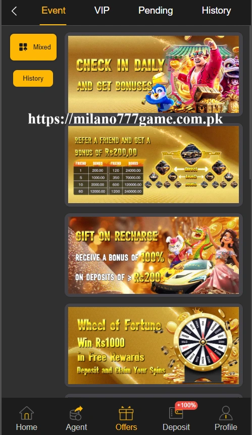 Revuppg Game rewards