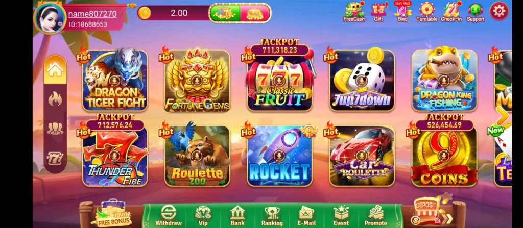 L83 Game interface screenshot